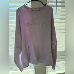 Starbucks Lavender Crewneck Sweatshirt💜